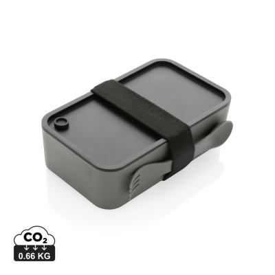 Picture of GRS RPP LUNCH BOX with Spork in Grey.