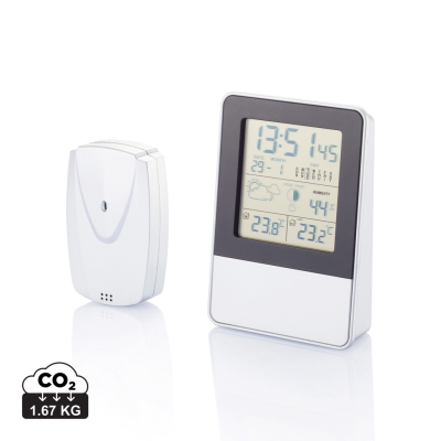 Picture of INDOOR & OUTDOOR WEATHER STATION in Silver