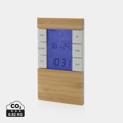 Picture of UTAH RCS RPLASTIC AND BAMBOO WEATHER STATION in Brown.