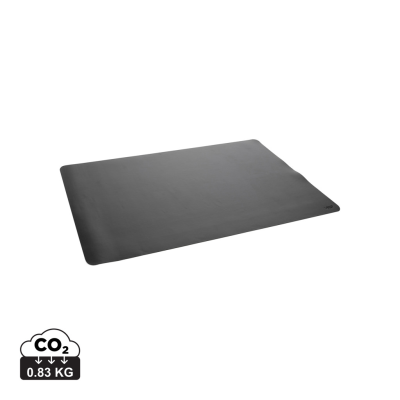Picture of SWISS PEAK GRS RECYCLED PU DESK MAT in Black