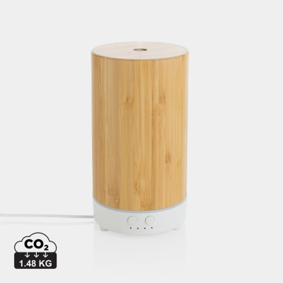 Picture of RCS RECYCLED PLASTIC AND BAMBOO AROMA DIFFUSER in Brown.