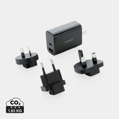 Picture of PHILIPS ULTRA FAST PD TRAVEL CHARGER in Black