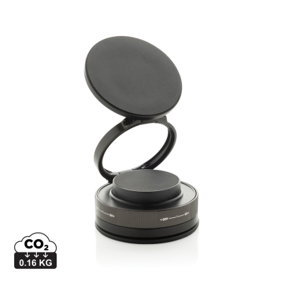 Picture of TERRA 360 RCS RECYCLED PLASTIC UNIVERSAL MOBILE PHONE HOLDER in Black, Grey.