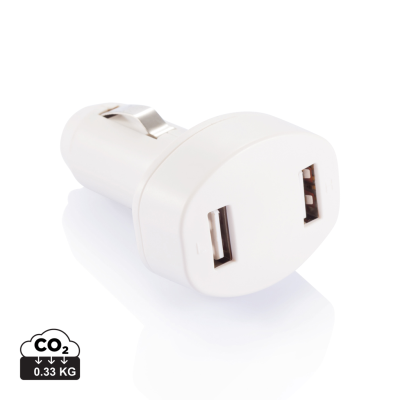 Picture of DOUBLE USB CAR CHARGER in White