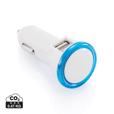 Picture of POWERFUL DUAL PORT CAR CHARGER in Blue