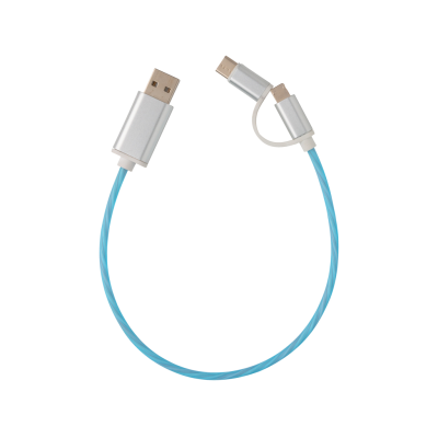 Picture of MODERN 3-IN-1 CABLE in Blue.