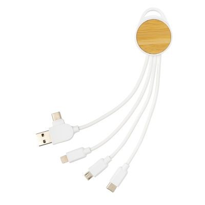 Picture of ONTARIO 6-IN-1 ROUND CABLE in White