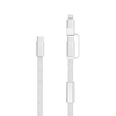 Picture of ARC RCS 60W 120 CM 2-IN-1 FAST CHARGER CABLE in Grey