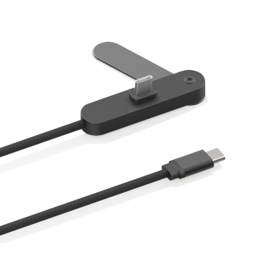 Picture of ALUVIA RCS 65W PD CABLE with Adjustable Phone Stand in Black