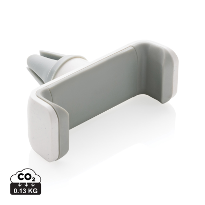 Picture of ACAR RCS RECYCLED PLASTIC 360 DEGREE CAR MOBILE PHONE HOLDER in White.