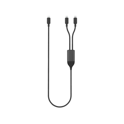 Picture of TERRA 100W RCS DUAL USB C OUTPUT CABLE in Black, Grey