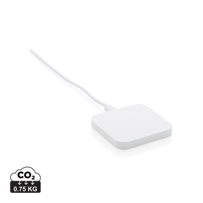 Picture of 5W SQUARE CORDLESS CHARGER in White.