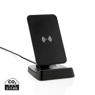 Picture of 0W CORDLESS FAST CHARGER STAND in Black.