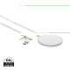 Picture of RCS STANDARD RECYCLED PLASTIC 10W CORDLESS CHARGER in White
