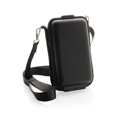 Picture of SWISS PEAK OSLO RCS HARDSHELL MOBILE PROTECTION TRAVEL POUCH in Black