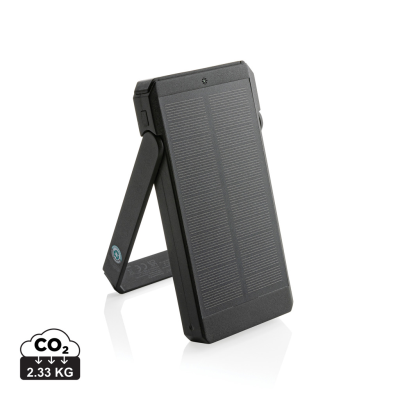 Picture of SKYWAVE RCS RECYCLED PLASTIC SOLAR POWERBANK 10000 MAH.