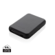 Picture of STELLAR RCS RECYCLED PLASTIC 5000 MAH 5W MAGNETIC POWERBANK in Black