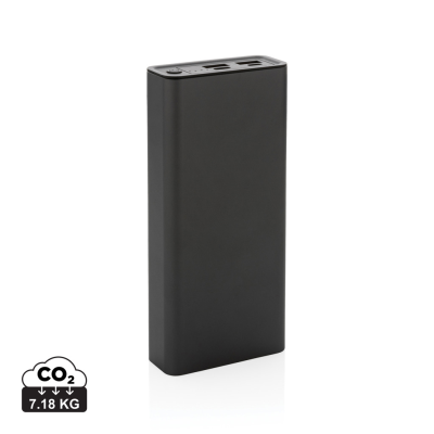 Picture of TERRA RCS RECYCLED 20W ALUMINIUM METAL POWERBANK 20.