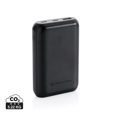 Picture of URBAN VITAMIN ALAMEDA 10000 Mah 18W PD POWERBANK in Black