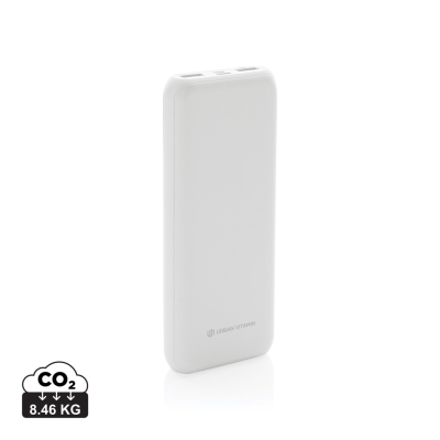 Picture of URBAN VITAMIN PASADENA 20000 Mah 18W PD POWERBANK in White.