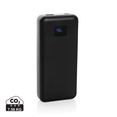 Picture of GRIDLEY RCS RPLASTIC 20000 65W LAPTOP POWERBANK in Black.