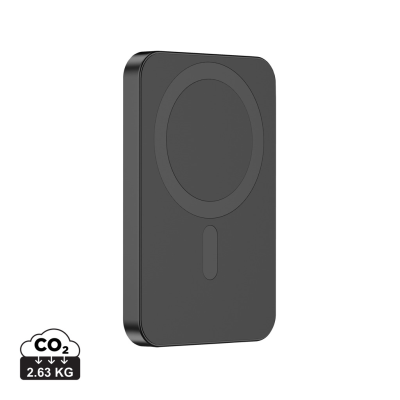 Picture of URBAN VITAMIN RICHMOND RCS PLASTIC & ALUMINIUM METAL 5000MAH POWERBANK in Black