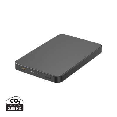 Picture of URBAN VITAMIN MARIN 5000MAH MAGNETIC 15W CORDLESS POWERBANK in Black