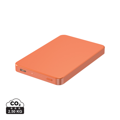 Picture of URBAN VITAMIN MARIN 5000MAH MAGNETIC 15W CORDLESS POWERBANK in Orange