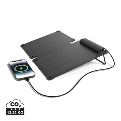 Picture of SOLARPULSE RPLASTIC PORTABLE SOLAR PANEL 10W in Black