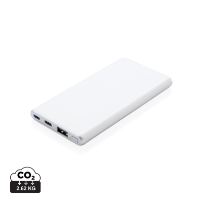 Picture of ULTRA FAST 5,000 Mah POWERBANK in White