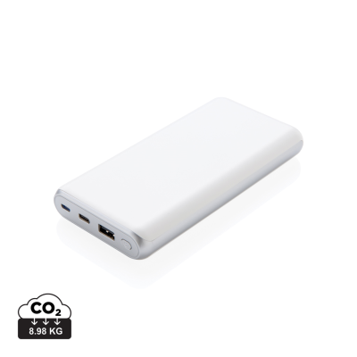 Picture of ULTRA FAST 20,000 Mah POWERBANK with PD in White.
