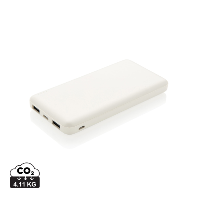 Picture of HIGH DENSITY 10,000 Mah POCKET POWERBANK in White