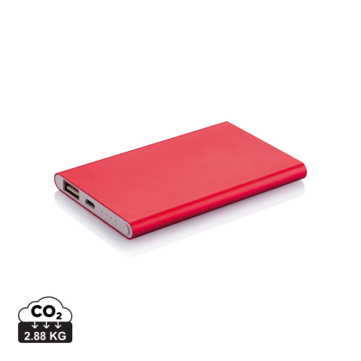 Picture of 4,000 Mah SLIM POWERBANK in Red