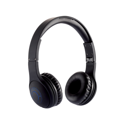 Picture of FOLDING CORDLESS HEADPHONES in Black.