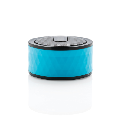 Picture of GEOMETRIC CORDLESS SPEAKER in Blue.