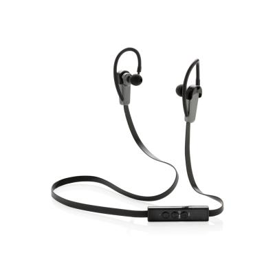 Picture of SWISS PEAK CORDLESS EARBUDS in Black.