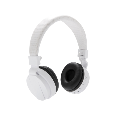 Picture of FOLDING CORDLESS HEADPHONES in White.