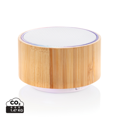 Picture of BAMBOO CORDLESS SPEAKER in White