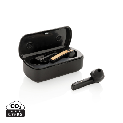 Picture of BAMBOO FREE FLOW TWS EARBUDS in Charger Case in Black