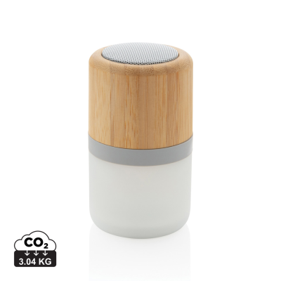 Picture of BAMBOO COLOUR CHANGING 3W SPEAKER LIGHT in White