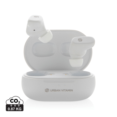 Picture of URBAN VITAMIN GILROY HYBRID ANC AND ENC EARBUDS in White