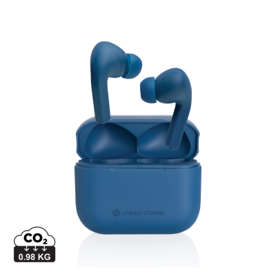 Picture of URBAN VITAMIN ALAMO ANC EARBUDS in Blue.