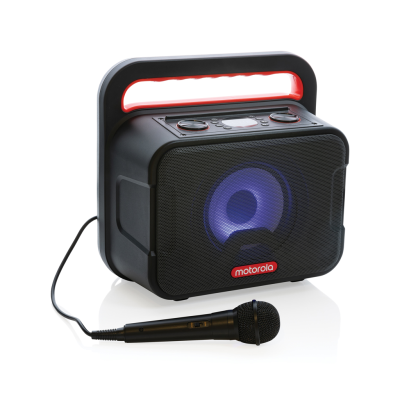 Picture of MOTOROLA ROKR810 CORDLESS AND PORTABLE PARTY SPEAKER in Black