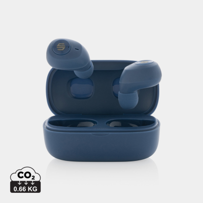 Picture of URBAN VITAMIN PALM SPRINGS RCS RPLASTIC ENC EARBUDS in Blue.