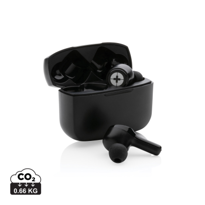 Picture of RCS RECYCLED PLASTIC SWISS PEAK ANC TWS EARBUDS