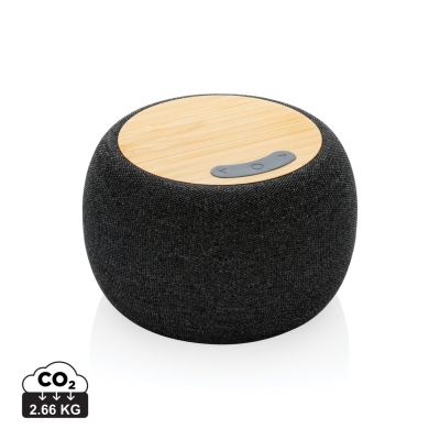 Picture of RCS RPLASTIC & PET AND BAMBOO 5W SPEAKER in Anthracite Grey