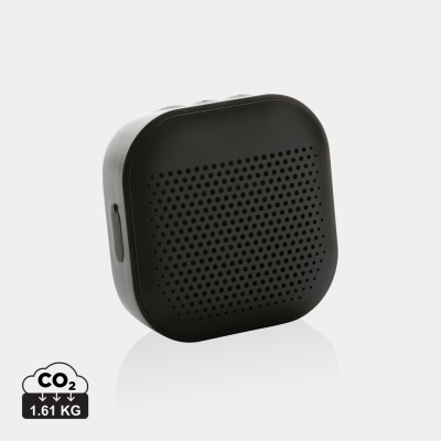 Picture of RCS RECYCLED PLASTIC SOUNDBOX 3W SPEAKER in Black.