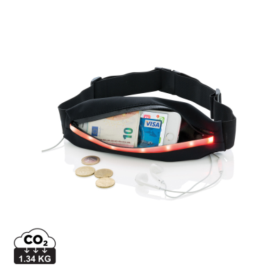 Picture of RUNNING BELT with LED in Black