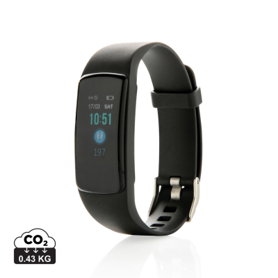 Picture of STAY FIT with HEART RATE MONITOR in Black.