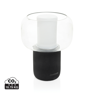 Picture of LUX RCS RECYCLED PLASTIC 10W SPEAKER LAMP in Black